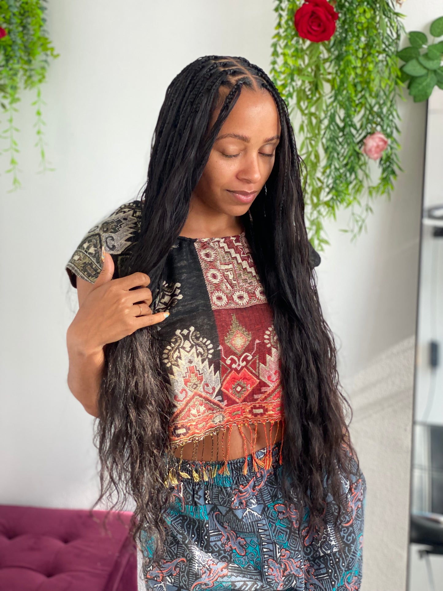 Bulk Human Hair DOUBLE DRAWN