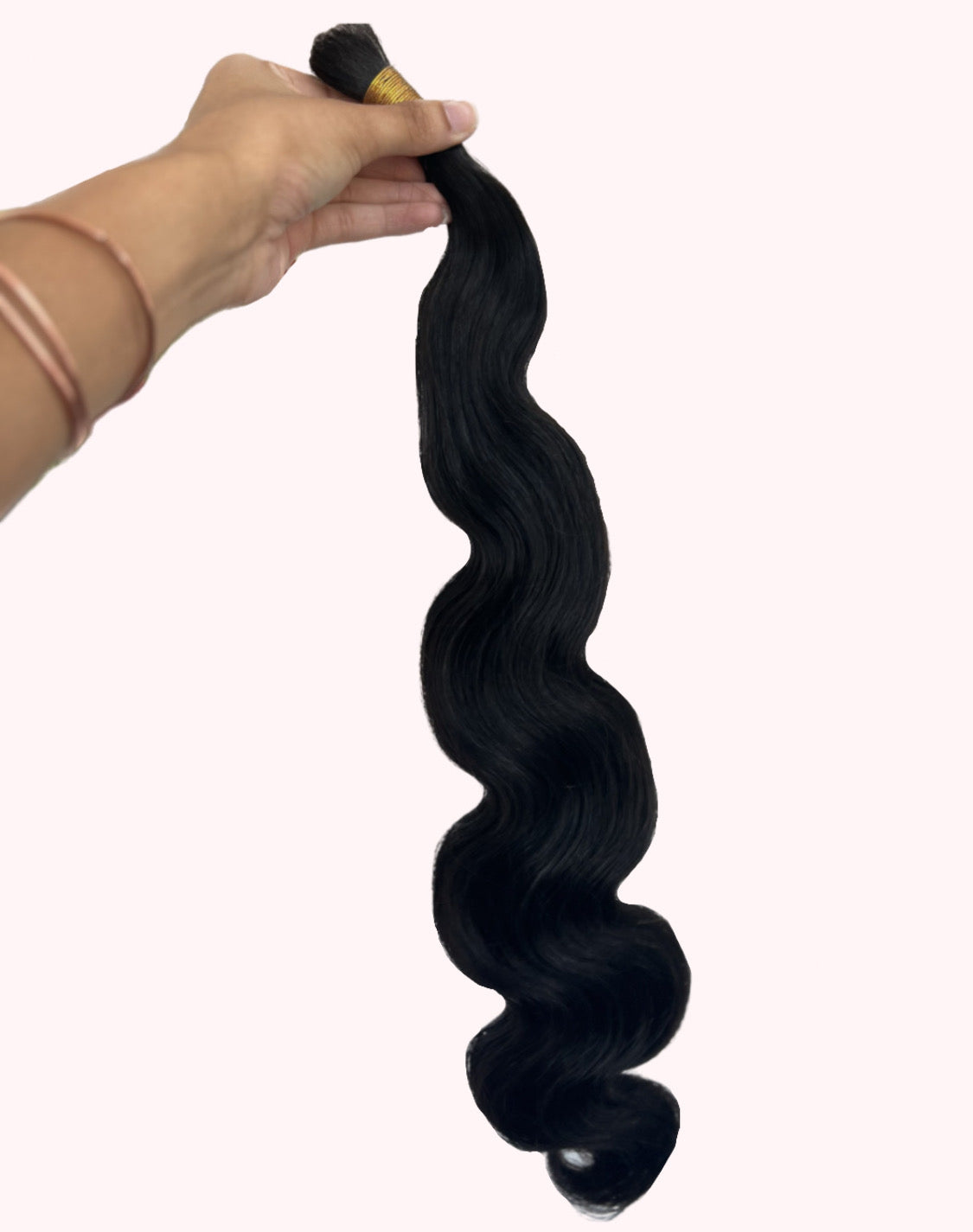 Bulk Human Hair DOUBLE DRAWN