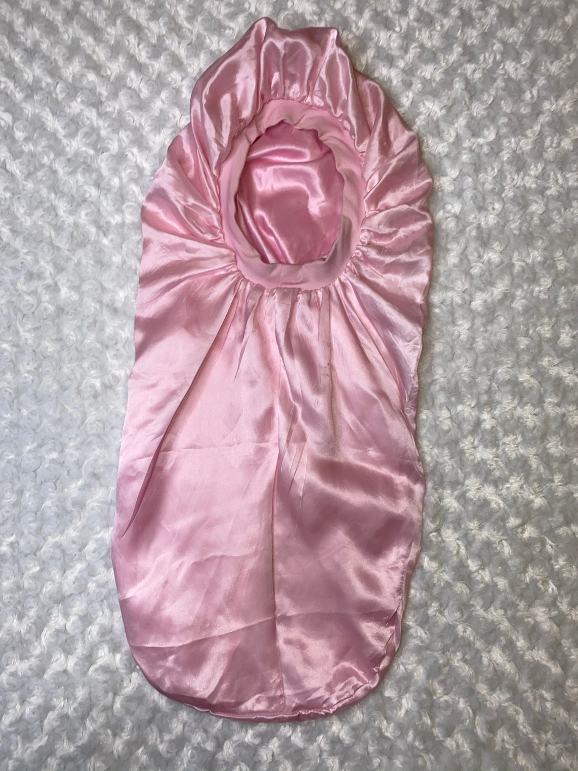 Long Tommi Girl Bubblegum bonnet 'Back